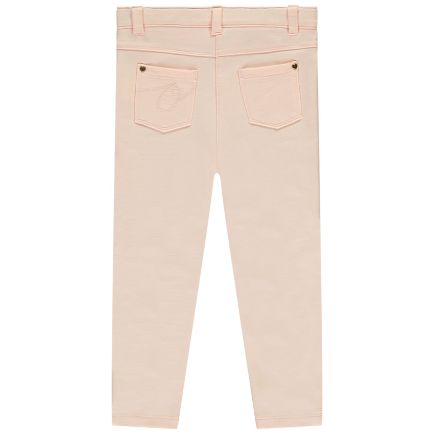 Jegging en molleton uni pour bébé fille 