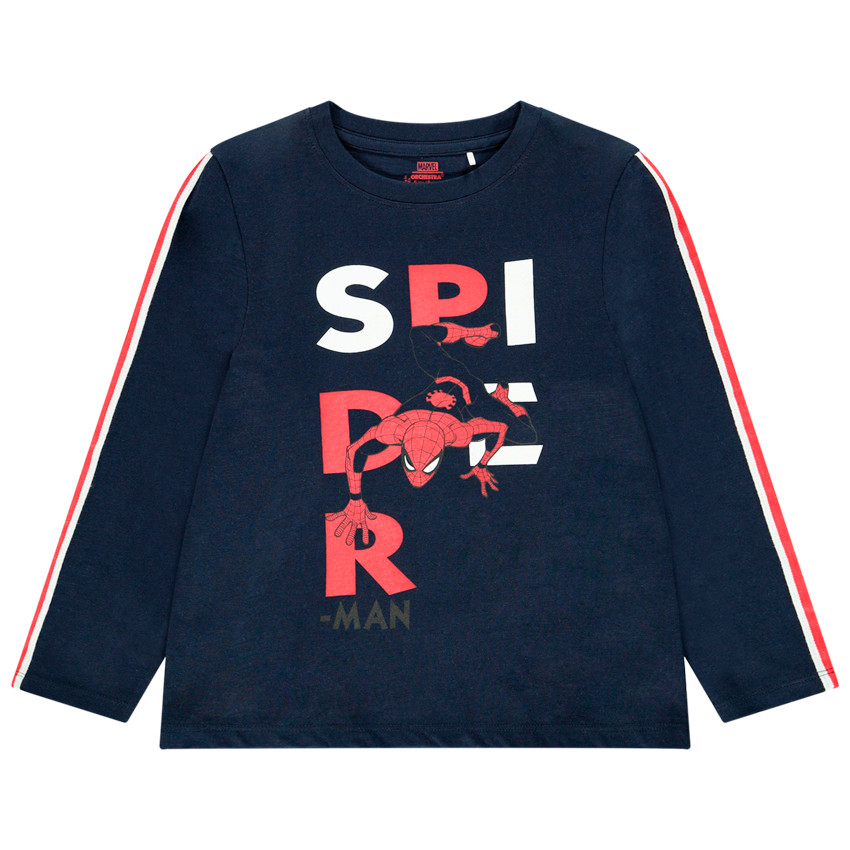 T-shirt manches longues print Spider-Man pour enfant garçon 