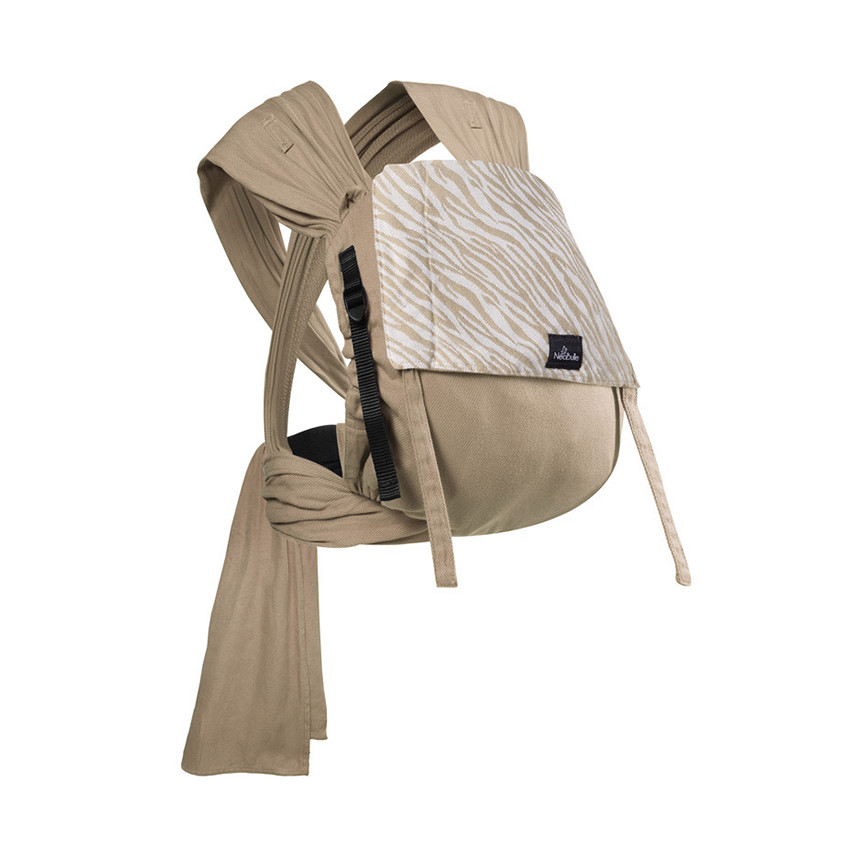 Porte-bébé type mei tai P'tit Evo savane 