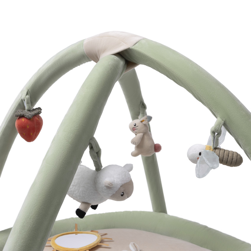 Tapis d'éveil en velours La Vie à la Ferme 