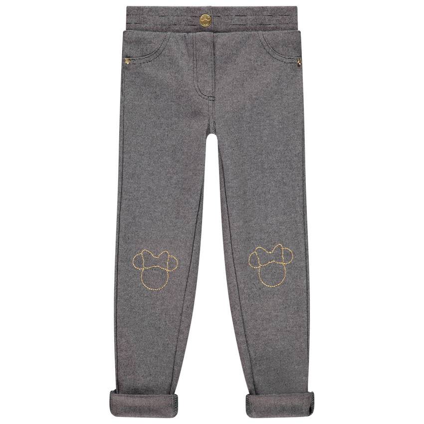 Jegging en maille broderie Minnie Disney pour enfant fille 