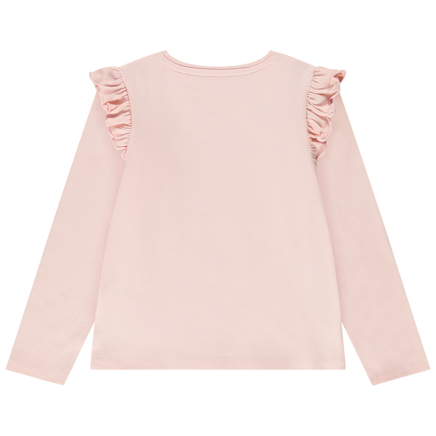 T-shirt manches longues glitter print Minnie Disney pour fille 