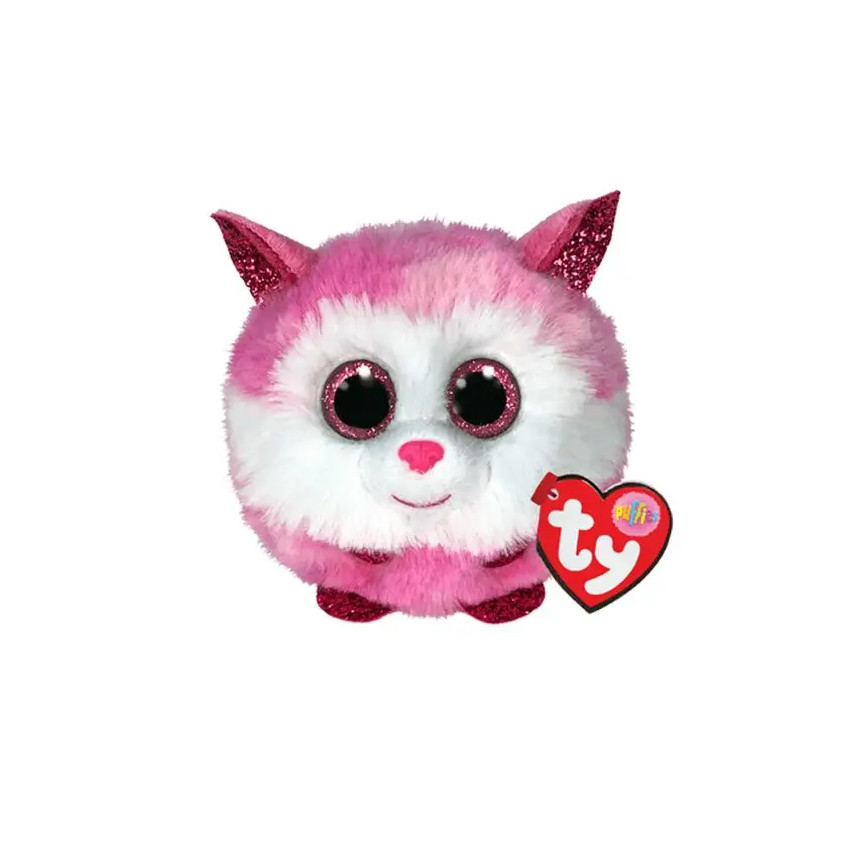 Peluche Puffies Princess - Pink Husky Main Peluche Puffies Princess - Pink Husky