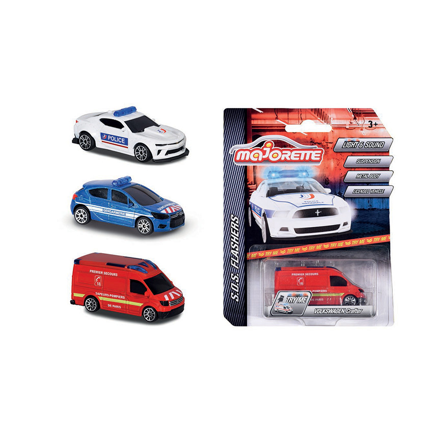 Vehicule miniature S.O.S. Flashers Majorette