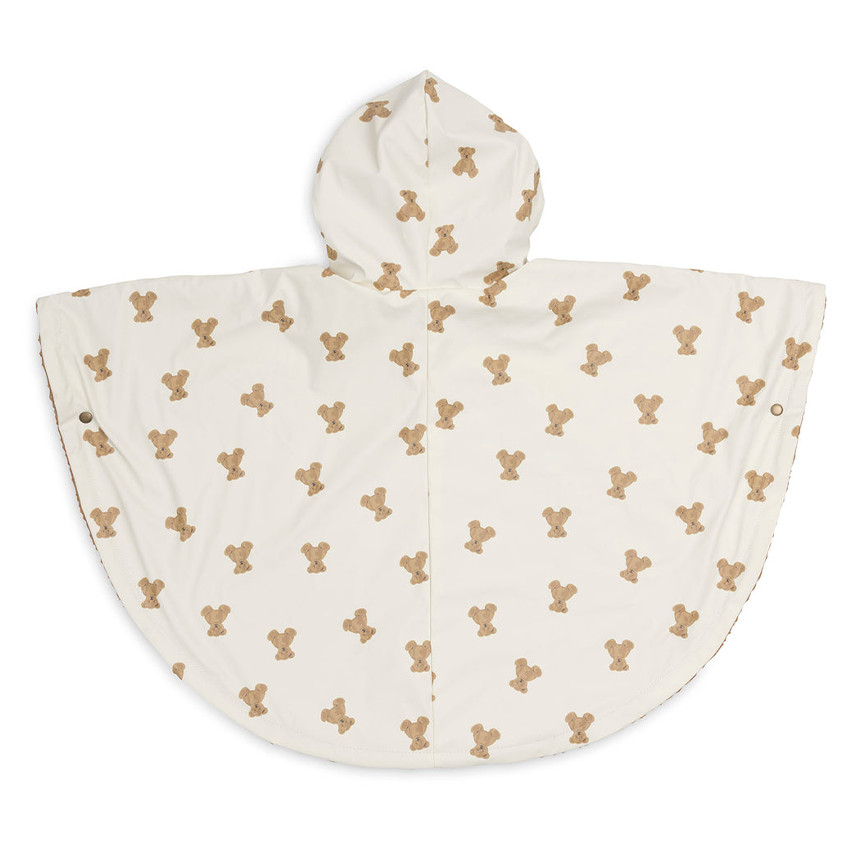 Poncho 12/36mois imperméable Mini Teddy Bear/Teddy Fleece 