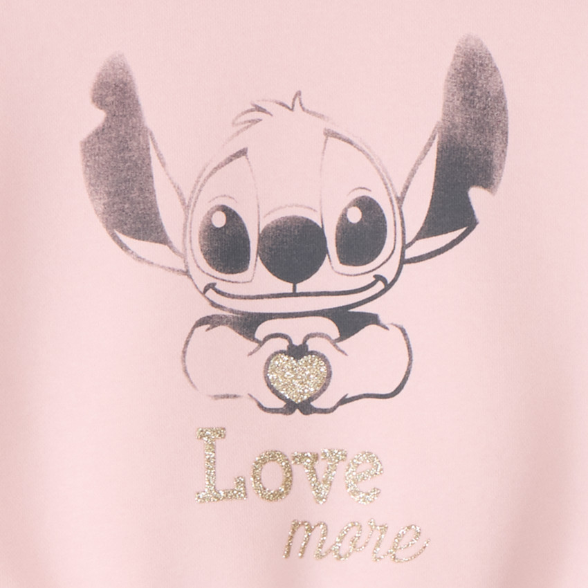 Ensemble Sweat + jogging Stitch Disney pour bébé fille  