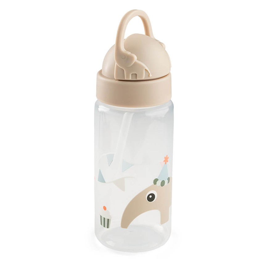Bouteille avec paille Celebration Sable 350ml