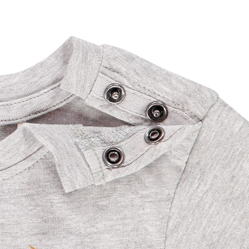 T-shirt manches courtes print Batman doré pour bébé garçon 