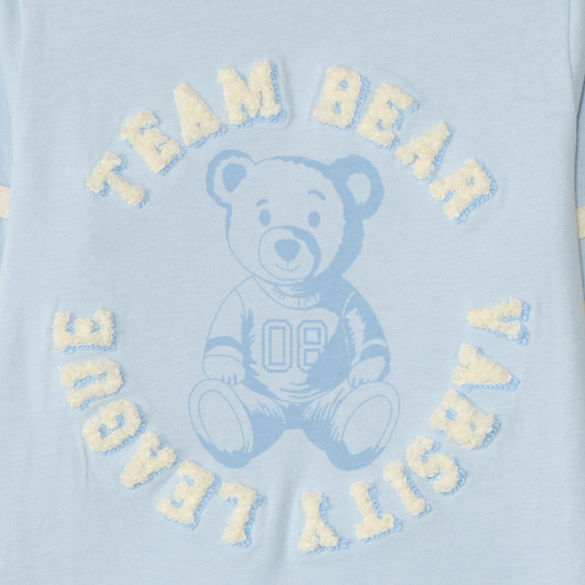 T-shirt manches longues print ourson pour bébé garçon 