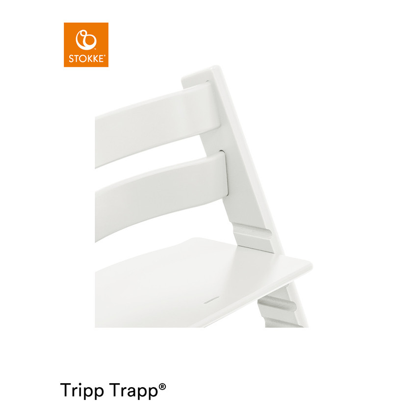 Chaise haute Tripp Trapp - Blanc - Blanc (Stokke) - Image 1