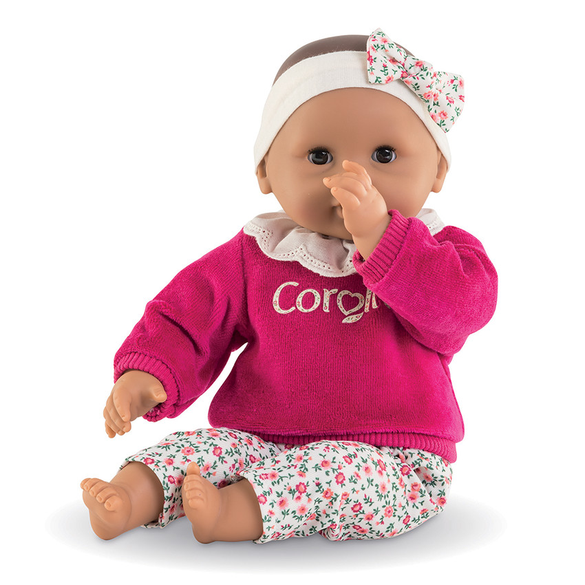 Poupon bébé câlin Maria - Rose Grenadine