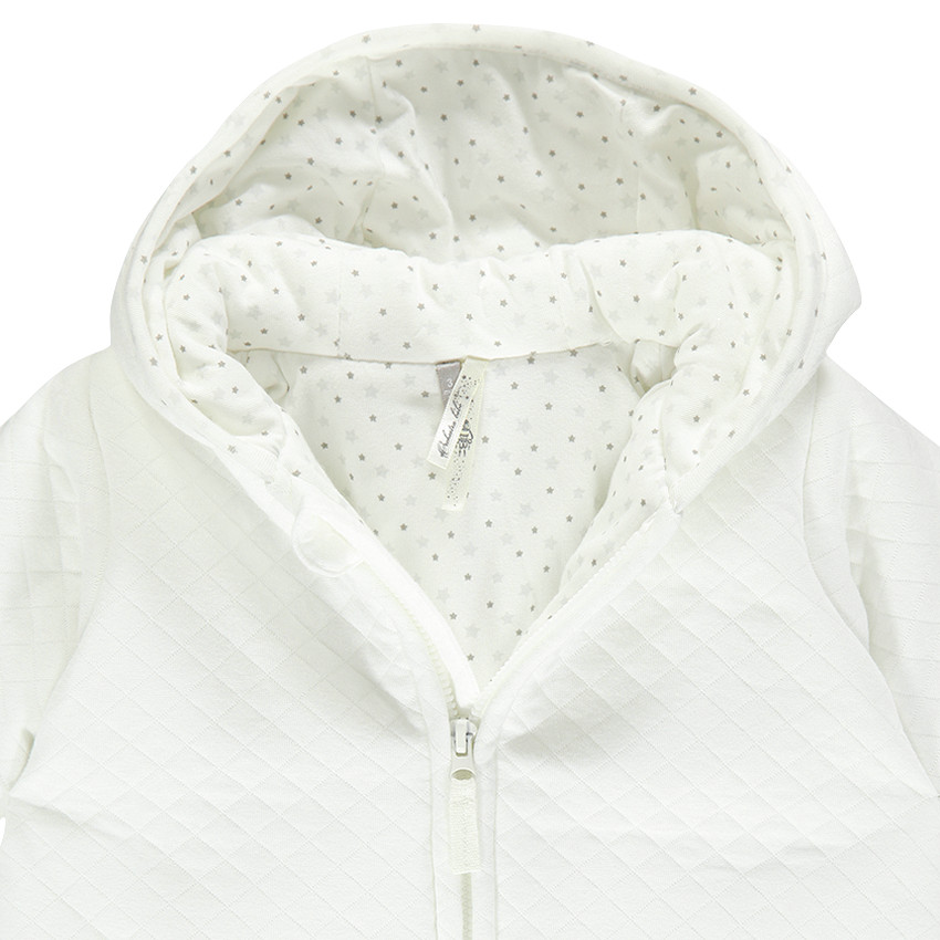 Pilote naissance 2 en 1 ouatiné réversible 