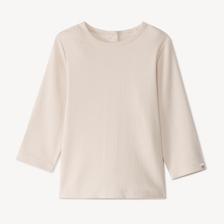 Ensemble 2 pièces avec salopette imprimée oursons pour bébé 