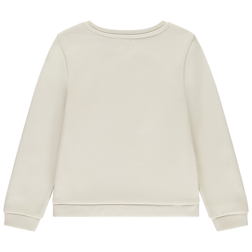 Sweat molleton printé pour fille 
