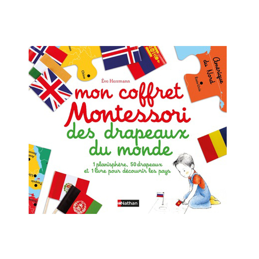Coffret des drapeaux du monde 