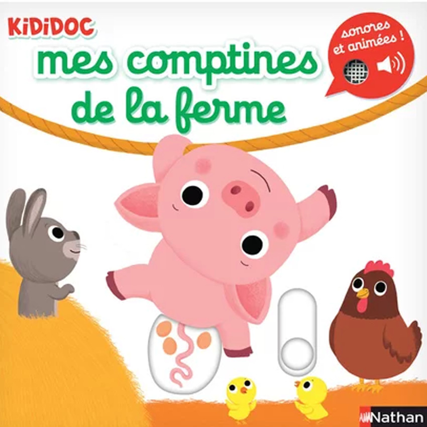 Livre Mes Comptines de la Ferme 