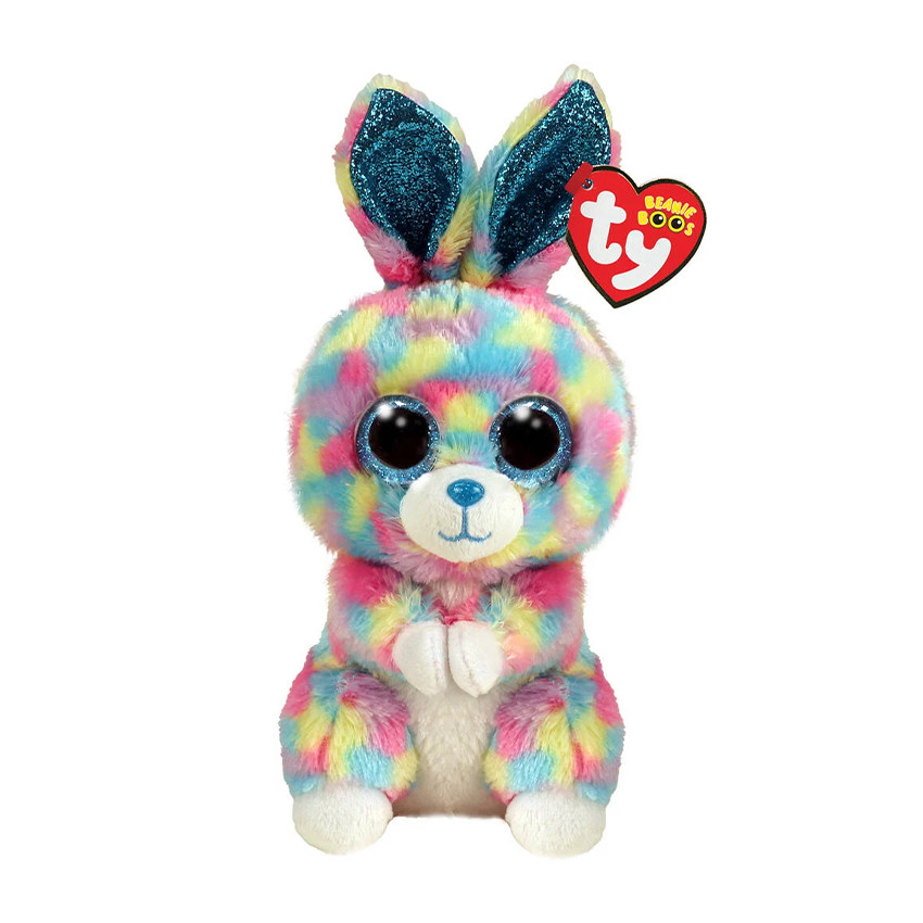 Peluche Beanie Boo s 15 cm Hops le lapin Ty