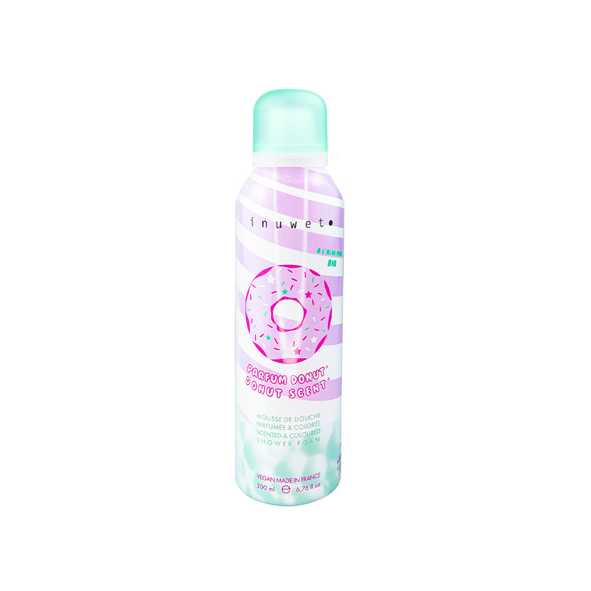 Mousse de douche Donut parfumée 200 ml - Bleu