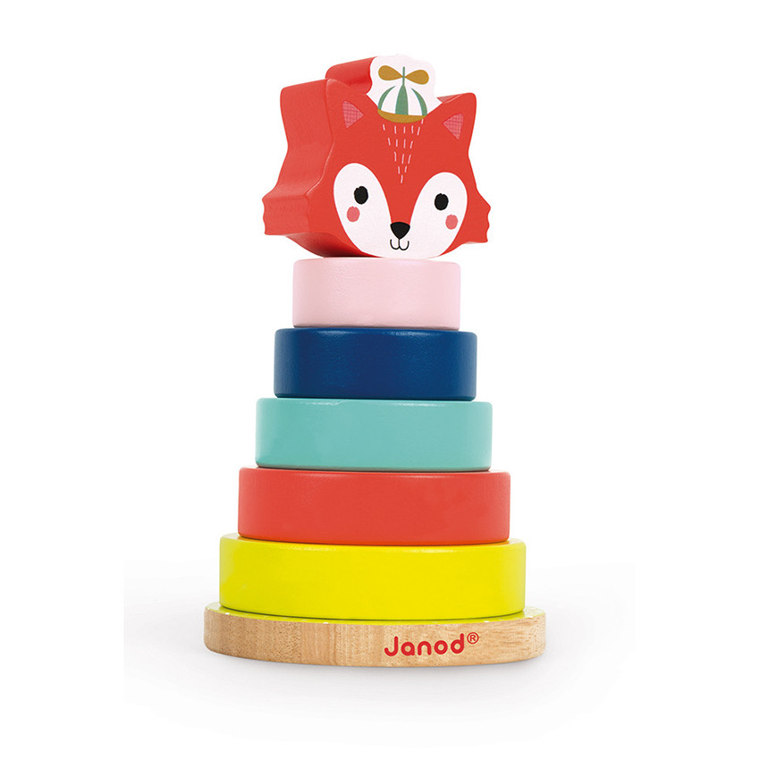 Jouet 1er âge empilable Renard - Baby Forest  