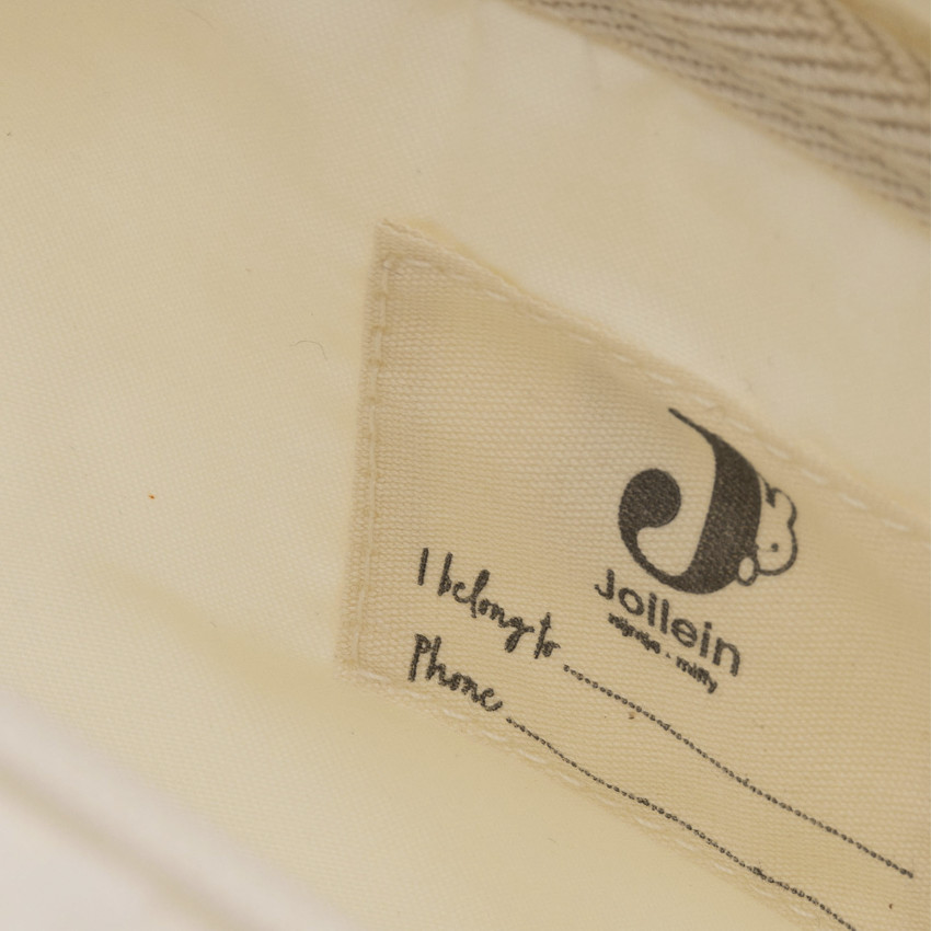 Trousse de toilette en sherpa bouclettes Teddy Miffy oatmeal 