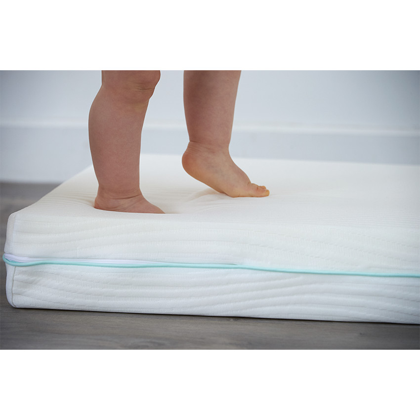 Matelas Aloé Vera Déhoussable 60 x 120 x 10 cm 