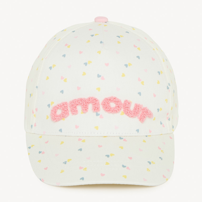 Casquette à patch bouclette pour bébé fille 