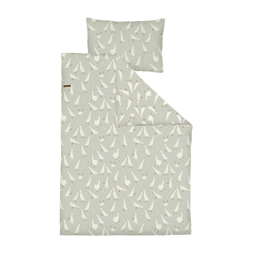 Parure de lit bébé 100 x 140 cm Little Goose 