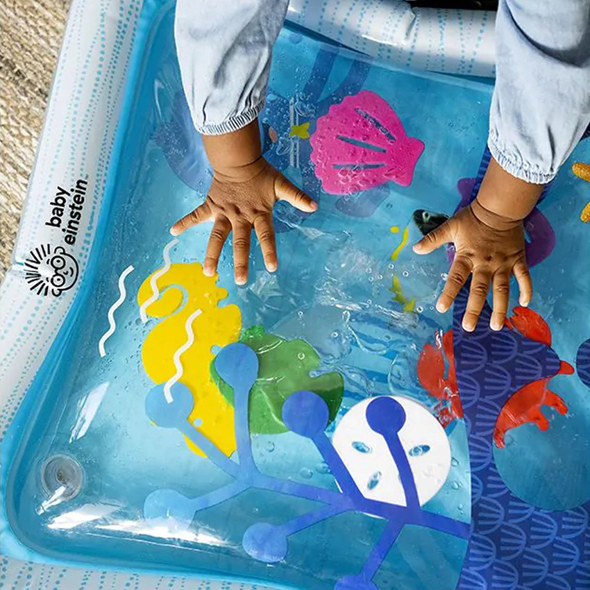 Tapis d'éveil et matelas à eau Découverte de l'océan 