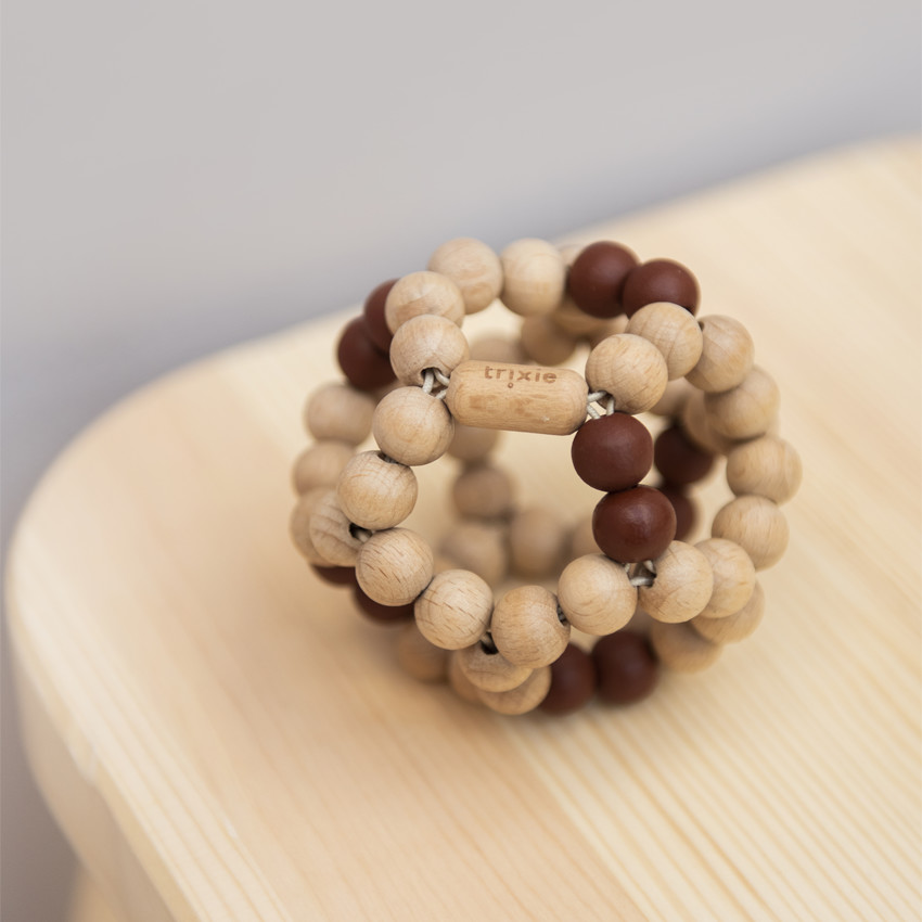 Balle de préhension en bois - Rust 