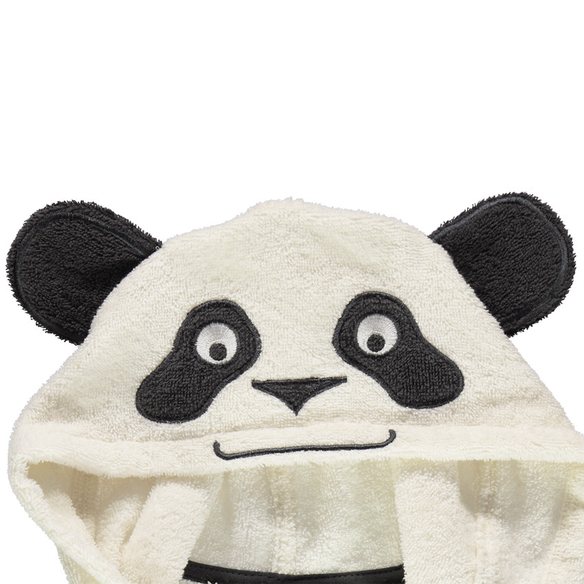 Peignoir de bain avec détails brodés panda 