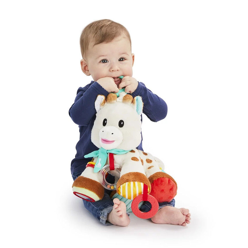 Peluche d'activités Sophie la Girafe - Multicolore (Sophie la girafe) - Image 1