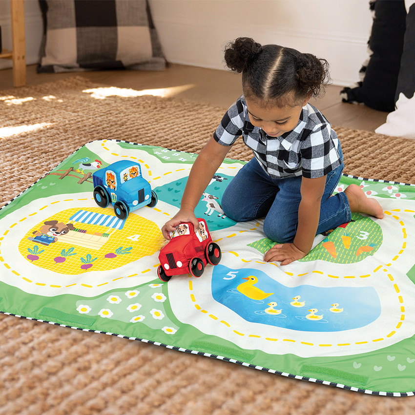 Tapis d'éveil 4 en 1 Barnyard Farm Explorers  