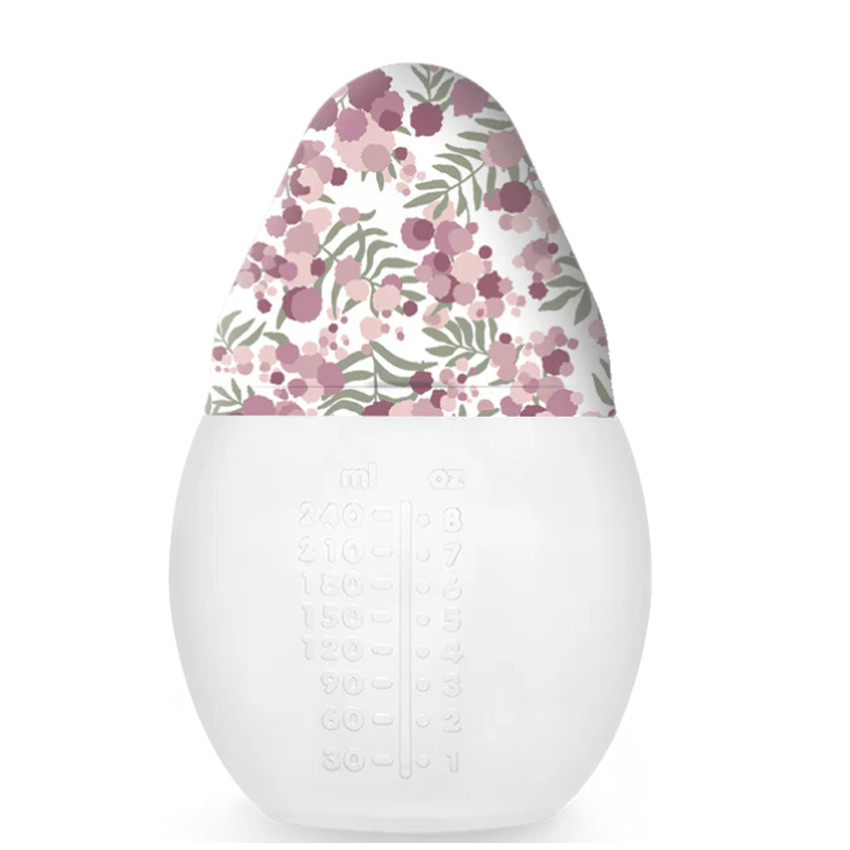 Biberon silicone Liberty Mimosa Pink 240 ml  
