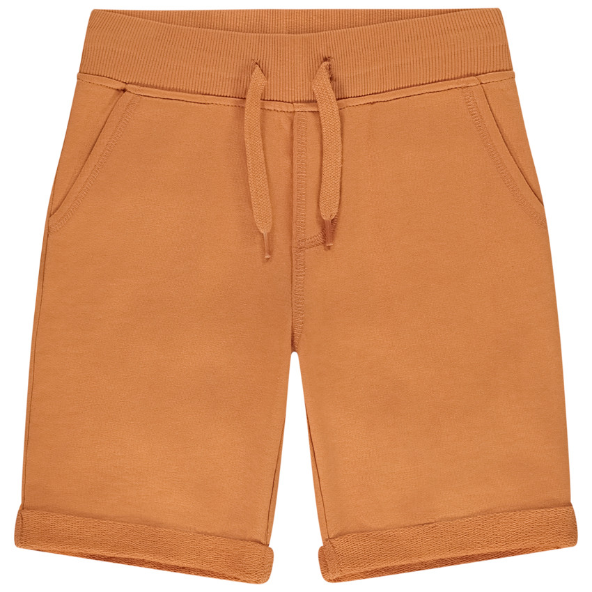 Bermuda en molleton uni pour garçon 