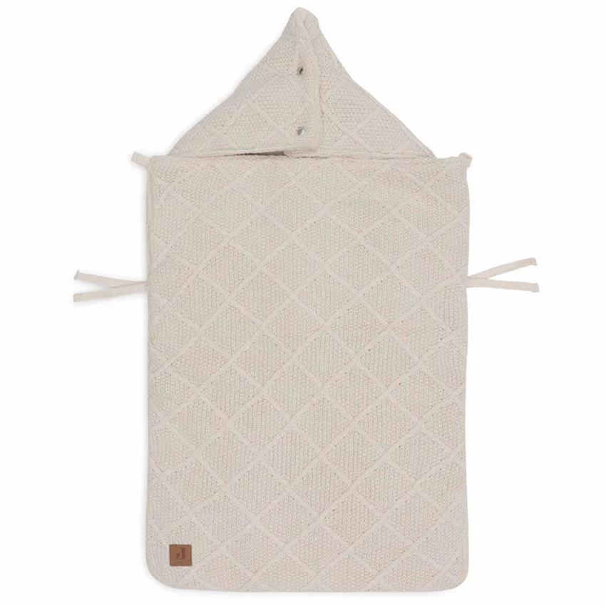 Nid d'Ange pour siège auto bébé 0+ Knit Oatmeal - Beige (Jollein) - Image 3