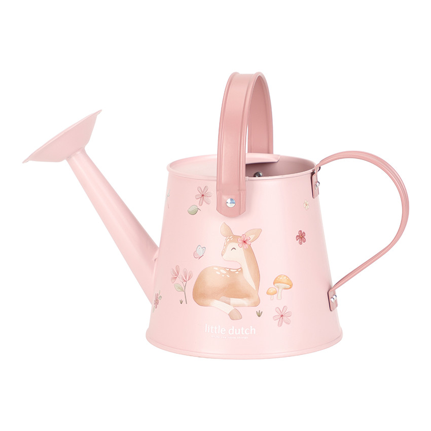 Arrosoir en métal Fairy Garden - Rose 