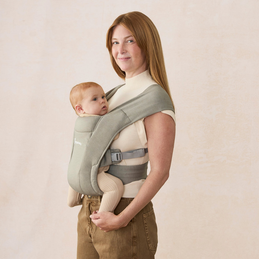 Porte-bébé Embrace coton Soft Olive 