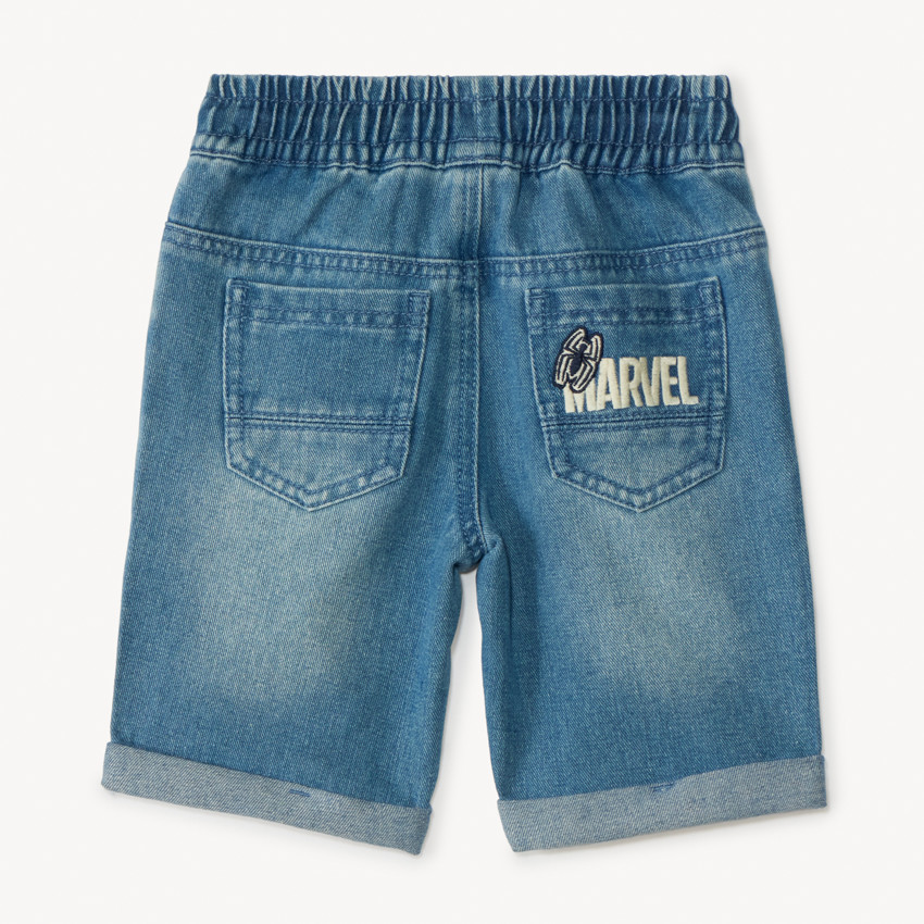 Bermuda en jean Spider-Man Marvel pour garçon 
