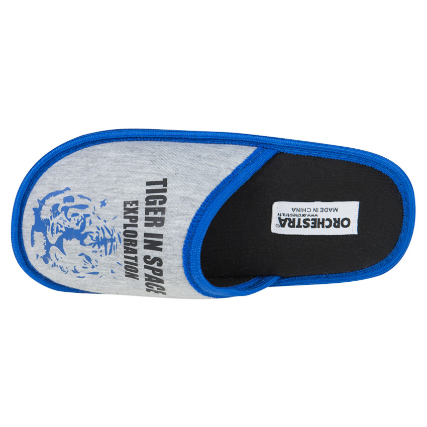 Chaussons bas print tête de tigre  
