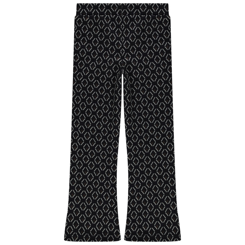Jegging à carreaux forme trompette pour fille 