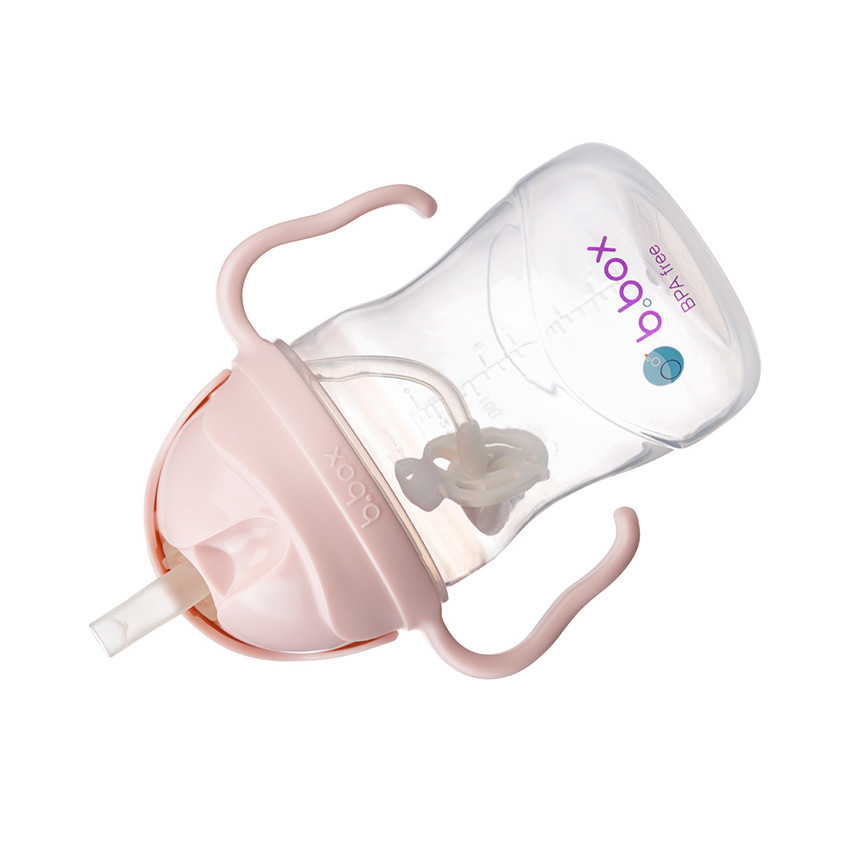 Tasse d'apprentissage avec paille lestée 240ml blush 