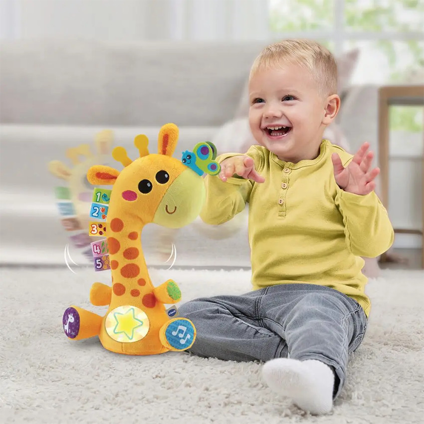 Peluche girafe Moov & Groov  