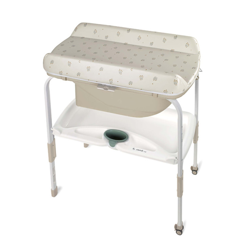 Table à langer combinée avec baignoire Flip botanic