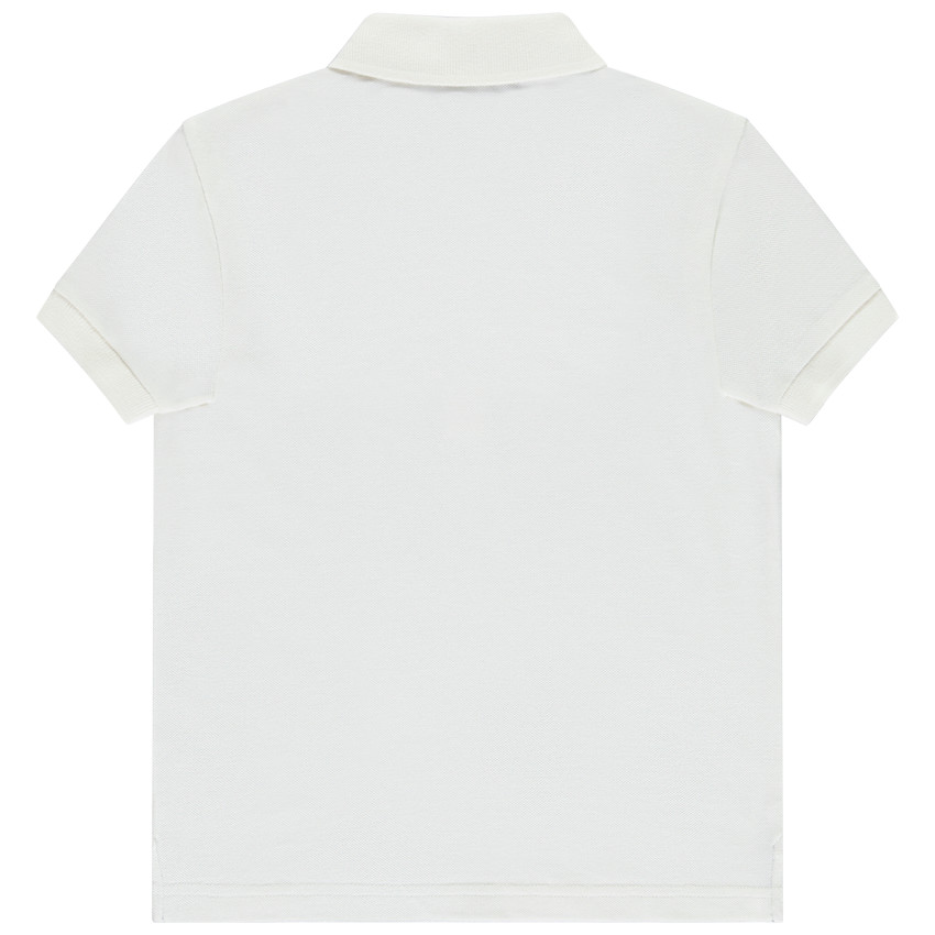 Polo manches courtes uni pour garçon 