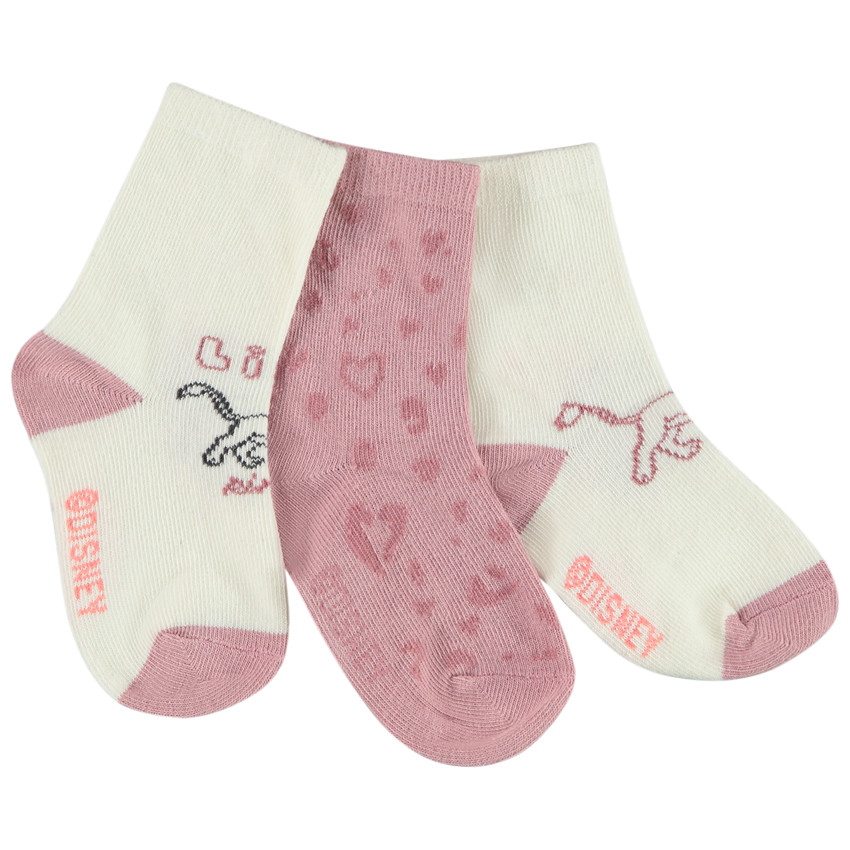 Lot de 3 paires de chaussettes Nala Disney pour bébé fille 