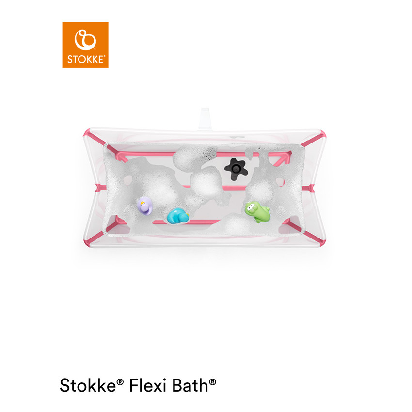 Baignoire Flexi Bath® - Transparent/Rose 