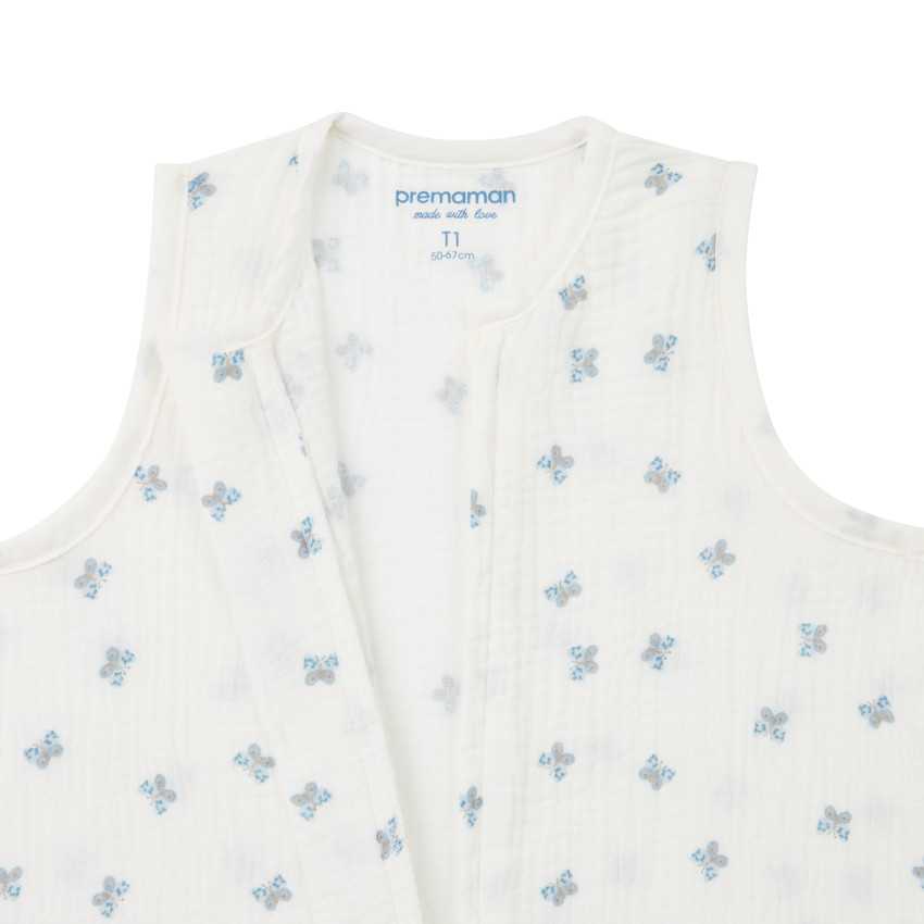 Gigoteuse sans manches en gaze de coton TOG 0,5 - Tiny Flowers 