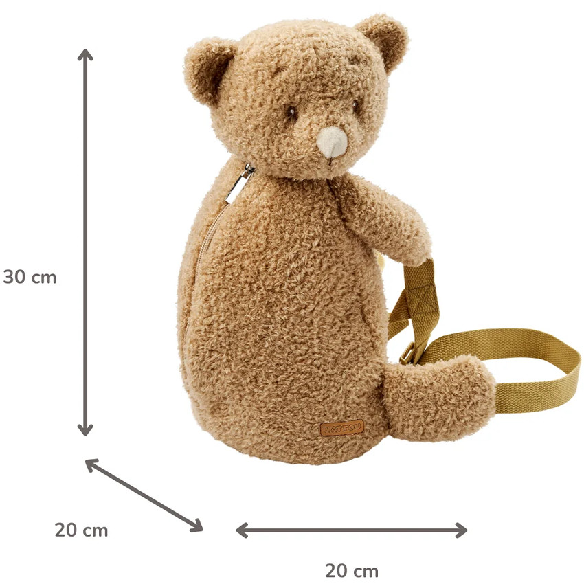 Sac à dos Teddy ours - Caramel  