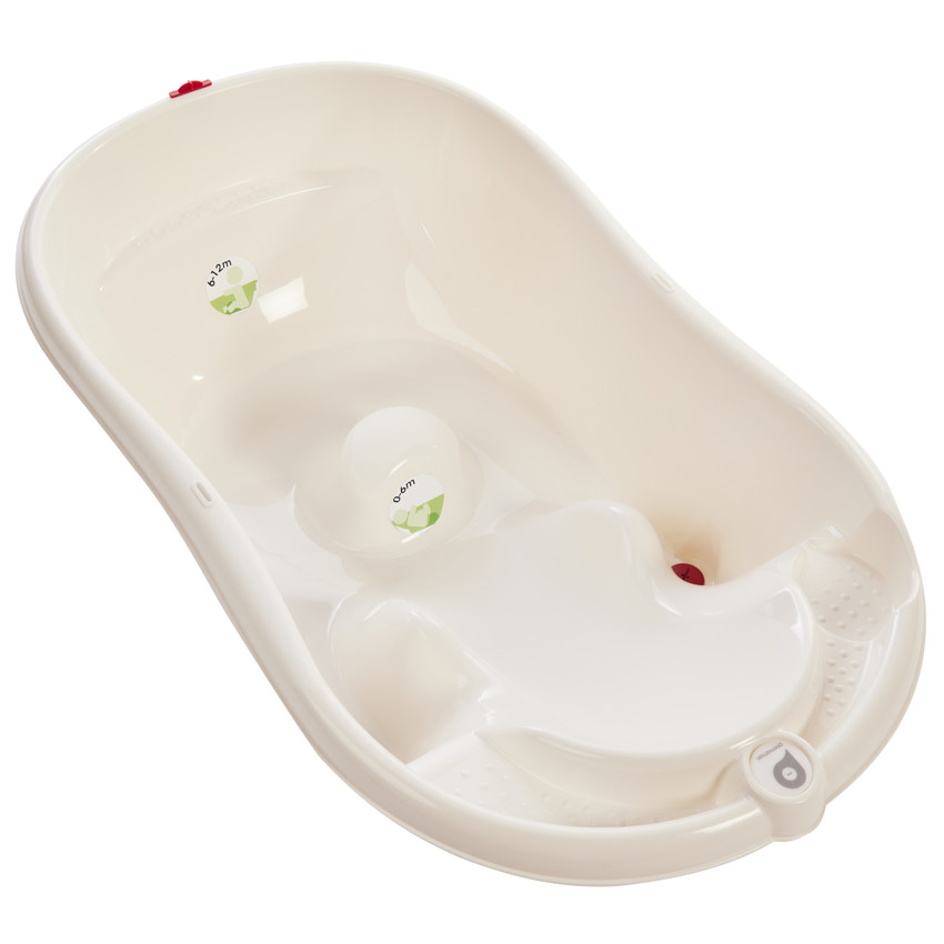 Baignoire évolutive avec transat Bebelouga blanc - Blanc (Prémaman) - Image 2