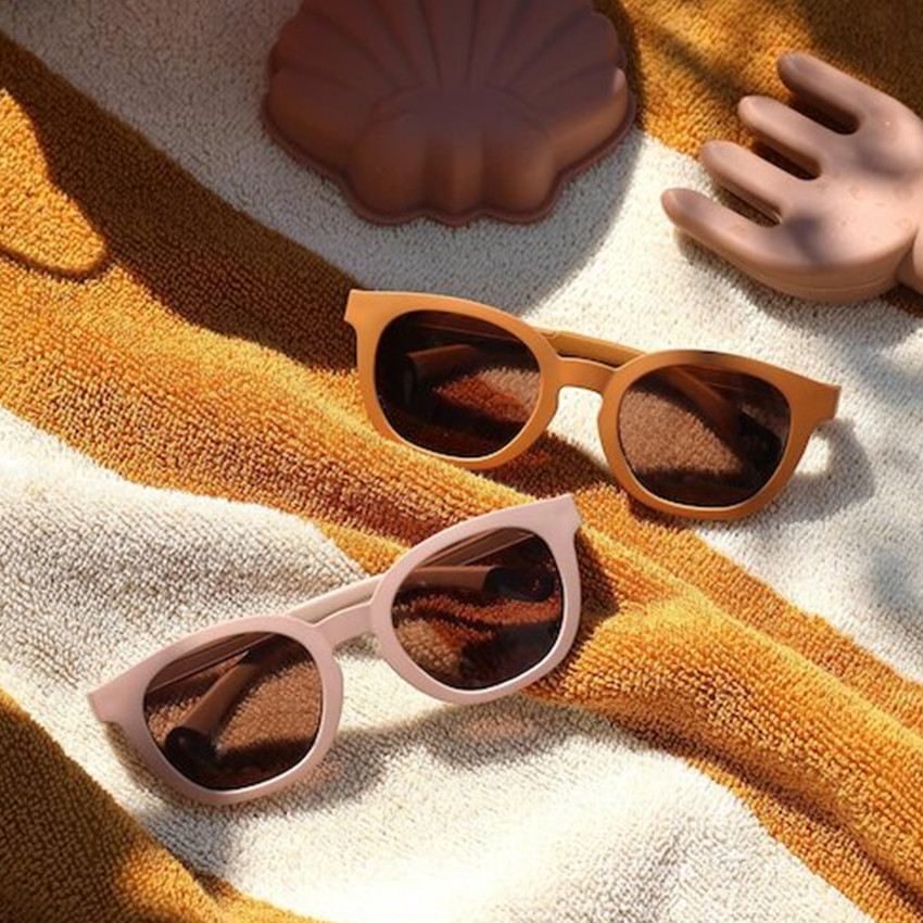 Lunettes de soleil 2-4 ans Cat 3 Caramel square bright 